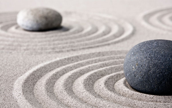 mindfulness-stones Pratique du Yoga