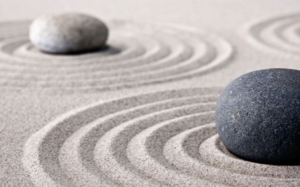 mindfulness-stones Pratique du Yoga
