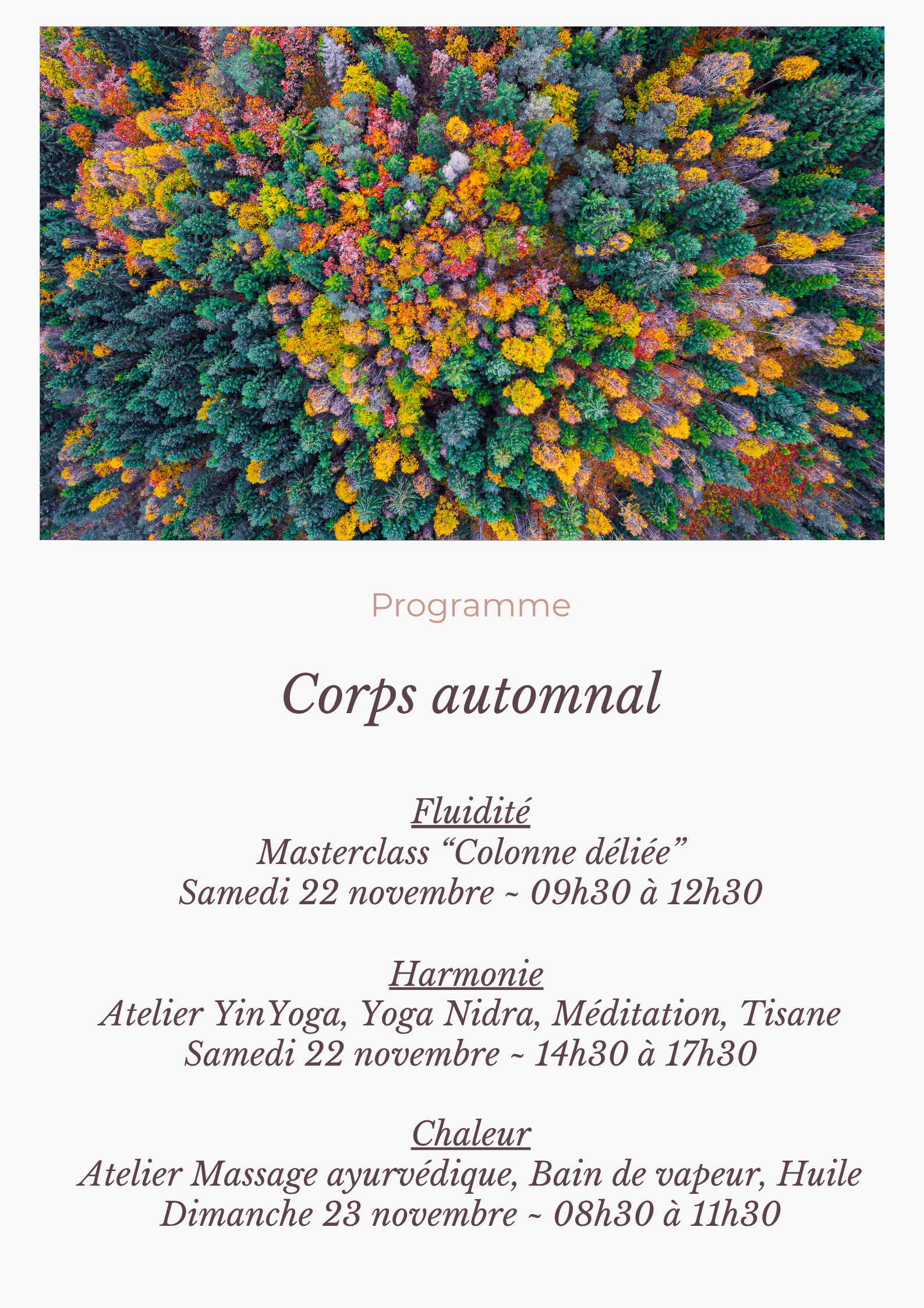 2-4 Stage & Atelier de Yoga