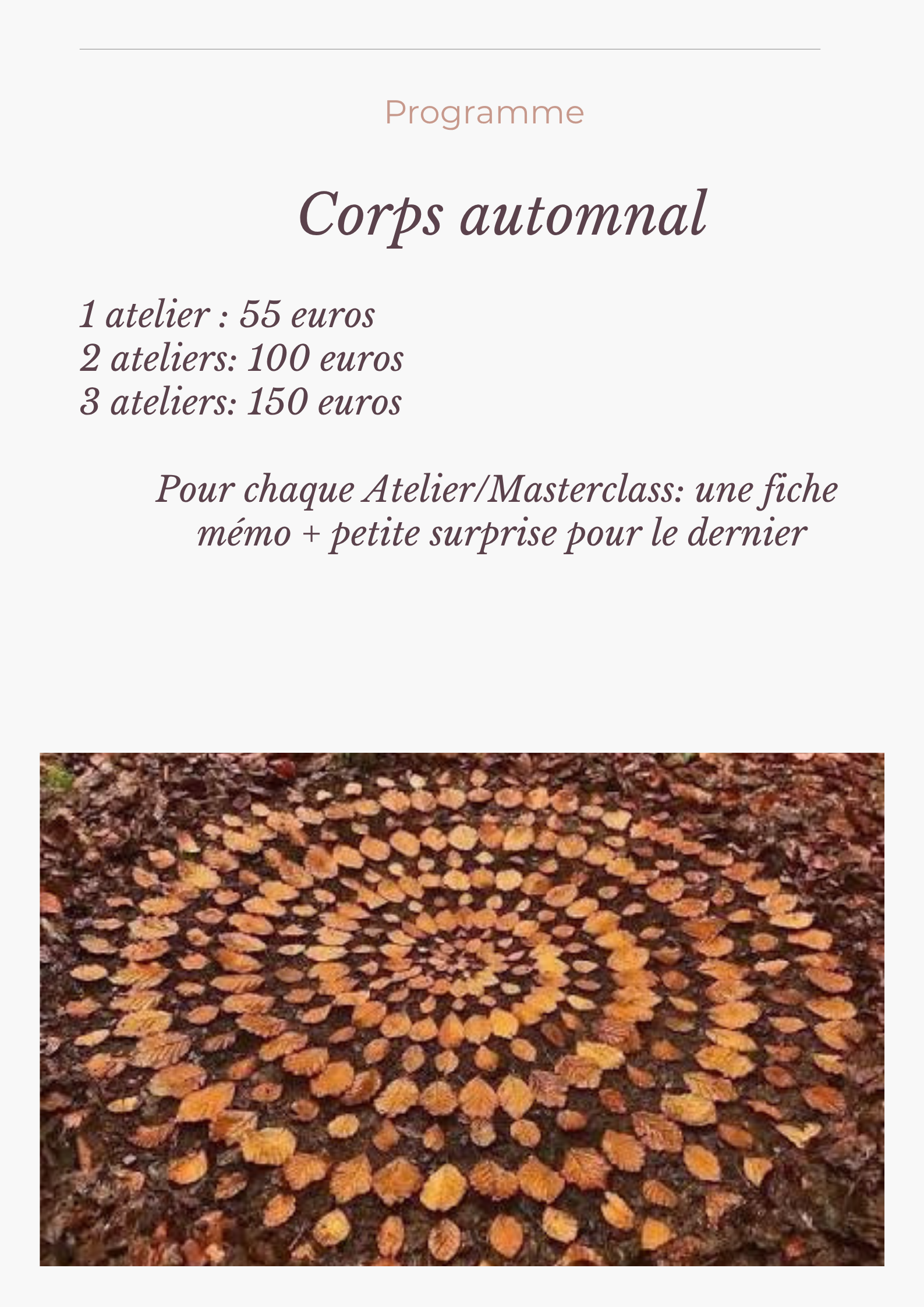 3-4 Stage & Atelier de Yoga